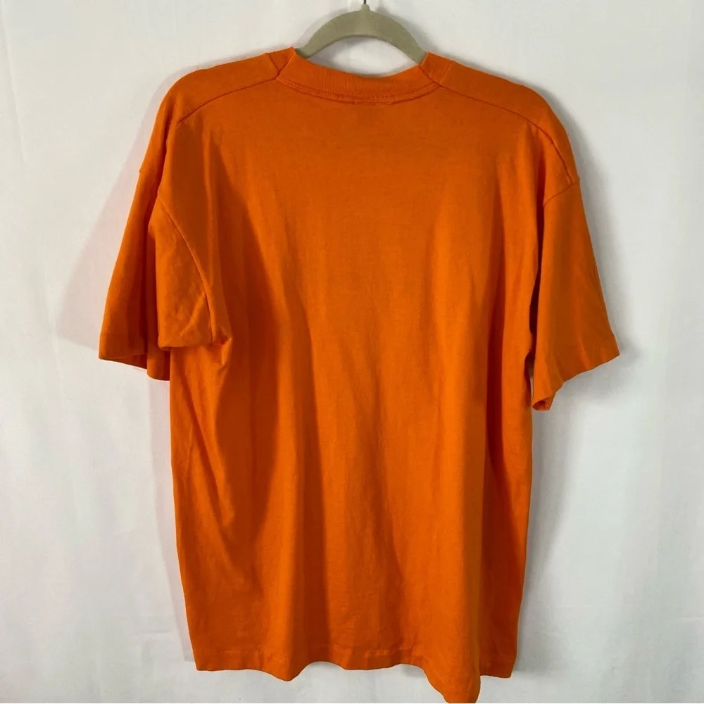 Vintage Calvin Klein orange T-shirt rare